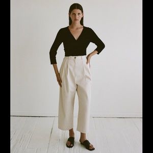 Shaina Mote Boy Trouser in Salt
